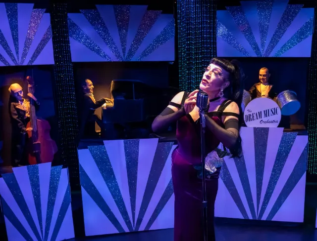 Arias with a Twist — production image