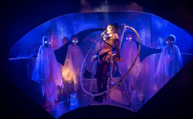 Arias with a Twist — production image