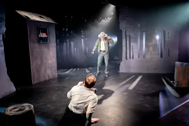 The First Line of Dante’s Inferno — production image