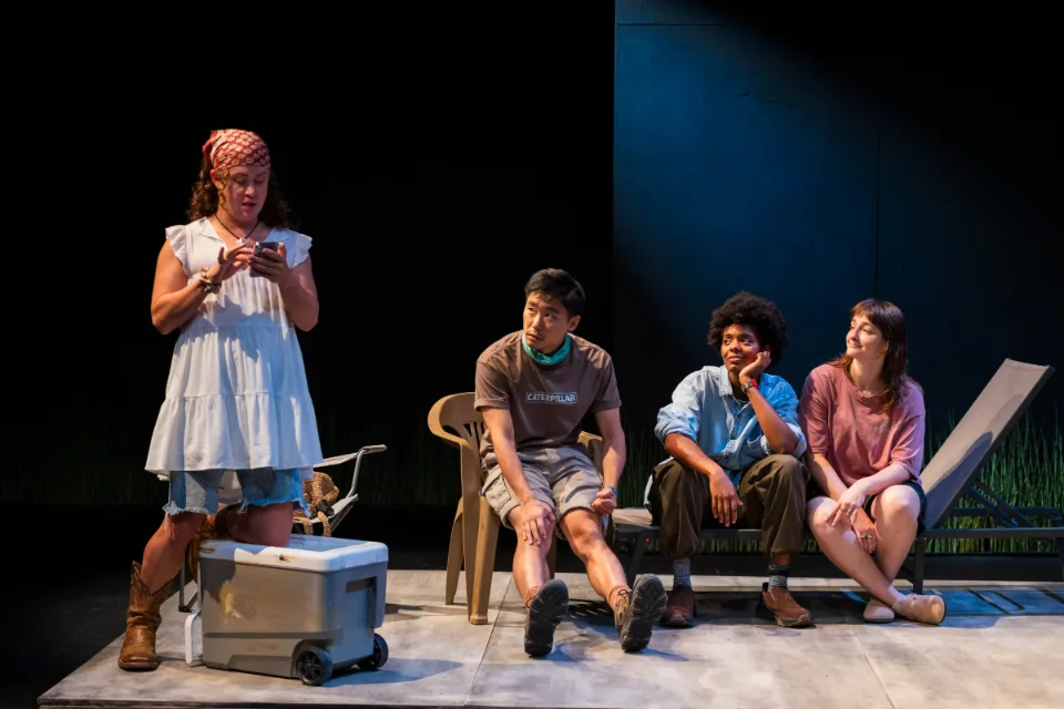 Very Blue Light — production image